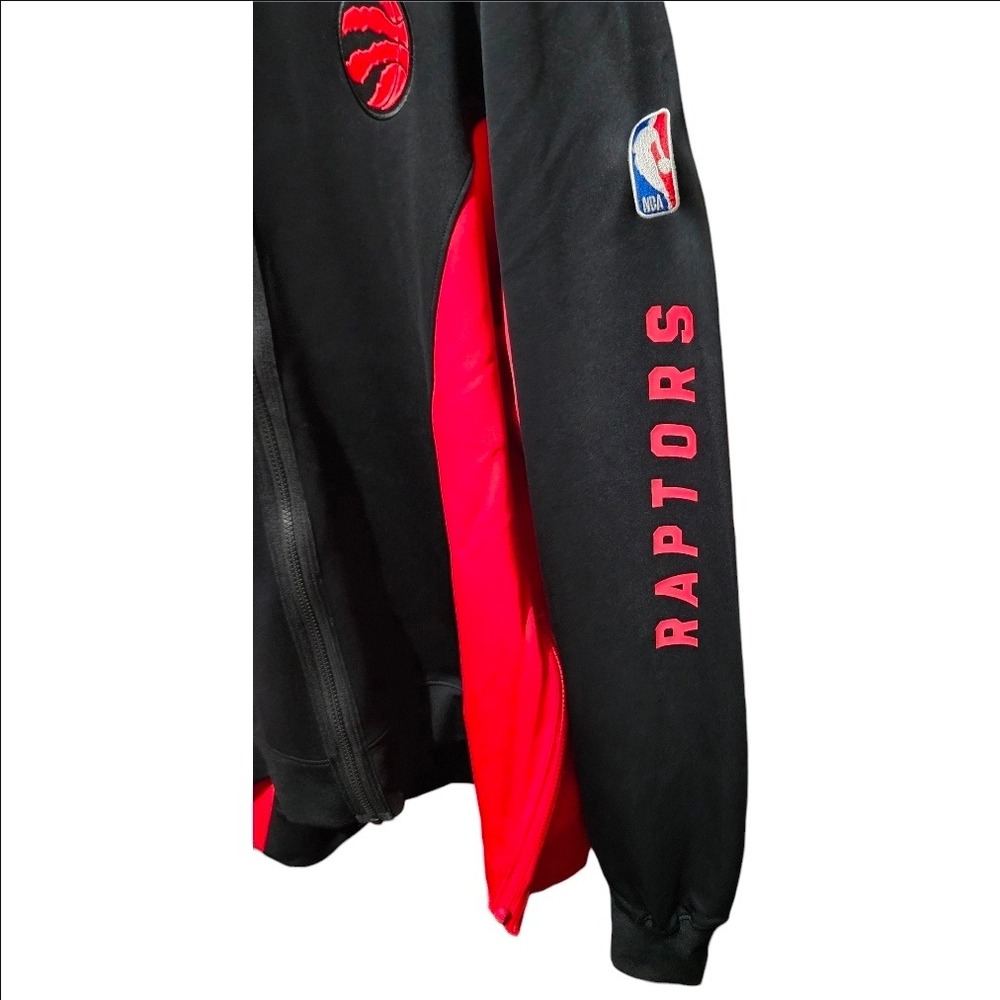 Nike Showtime Mens Toronto Raptors NBA Dri-FIT Full Zip Jacket XXL Tall Black - Picture 4 of 9